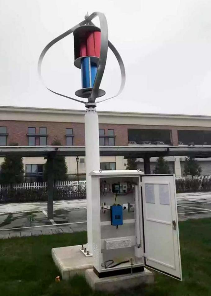 L'électricité reliée à une grille verticale de l'alimentation d'énergie de turbine de vent d'axe de Maglev 1000W48V Microgrid