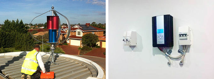 Vent et contrôleur hybride solaire 600W 48V